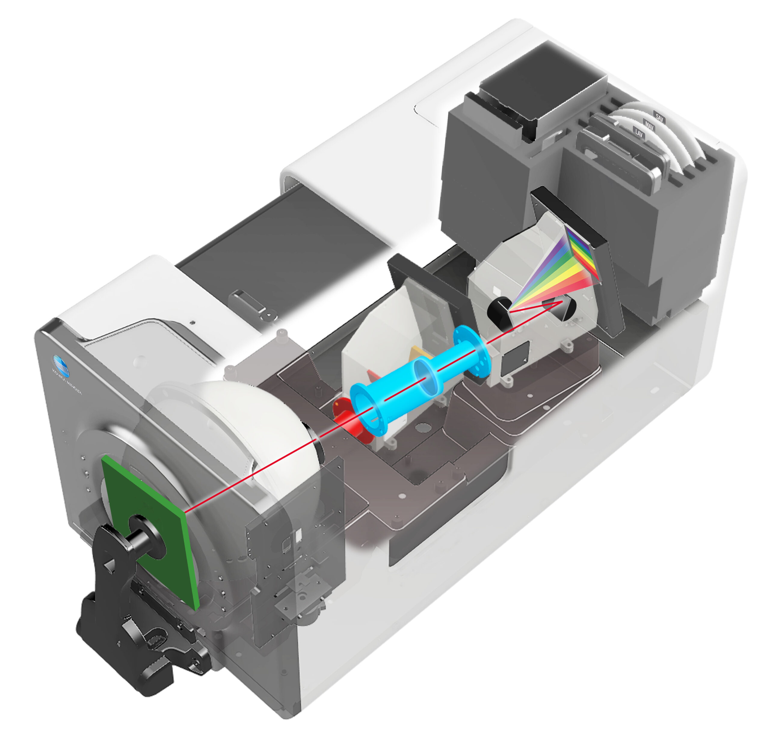 De CM-3700A Plus is het vlaggenschip van de benchtop spectrofotometer van Konica Minolta, met de allerbeste optische technologieën voor onovertroffen nauwkeurigheid van kleurmeetgegevens.