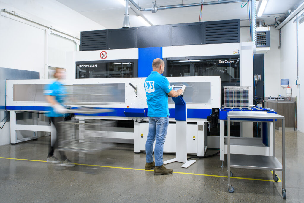 RVS reiningingsmachine