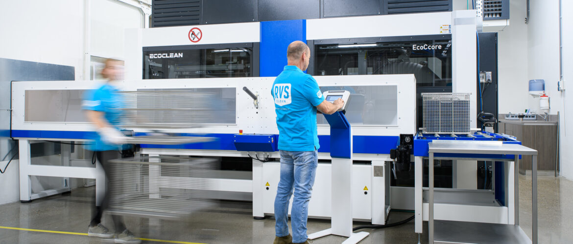 RVS reiningingsmachine